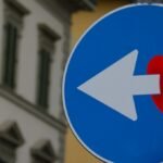 Love and health Future:- Why is it important to be healthy?.white arrow through red heart road signage