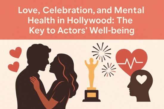 Love, Celebration, and Mental Health in Hollywood: The Key to Actors' Well-being.