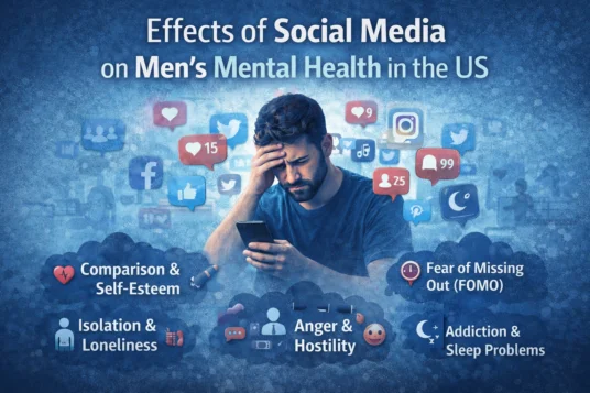 Effects of Social Media on Men’s Mental Health in the US